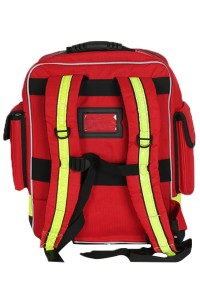 SKFAK026 Manufacturing Reflective Strap Backpack Multi-function Travel First Aid Kit Large Capacity Design Mountaineering Outdoor Support First Aid Kit First Aid Kit Supplier front view